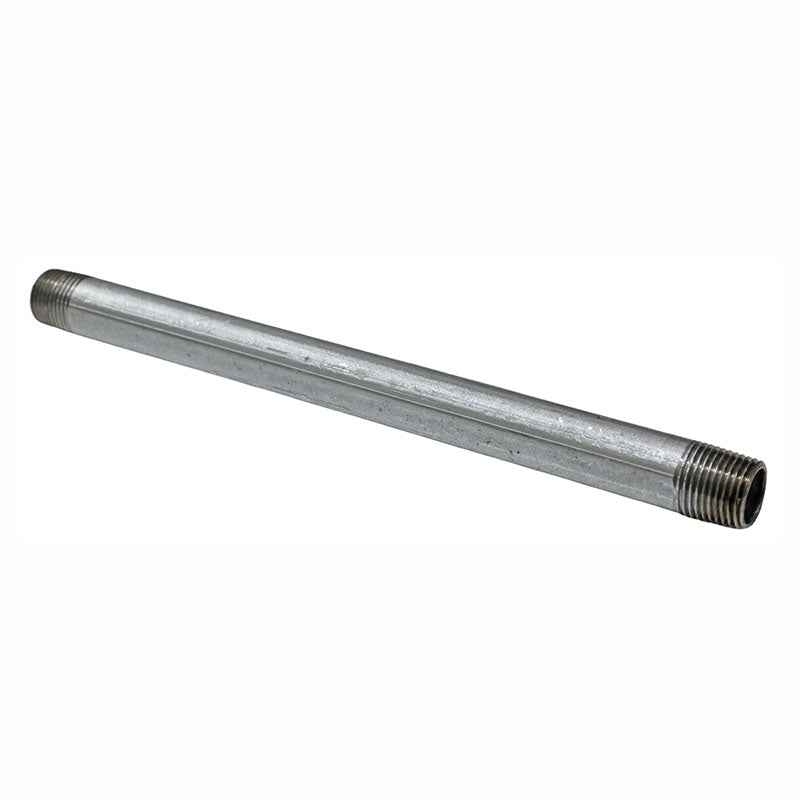 Niple hierro galvanizado 1/2" x 10"