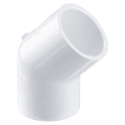PVC SCH40 45° Elbow x 2"