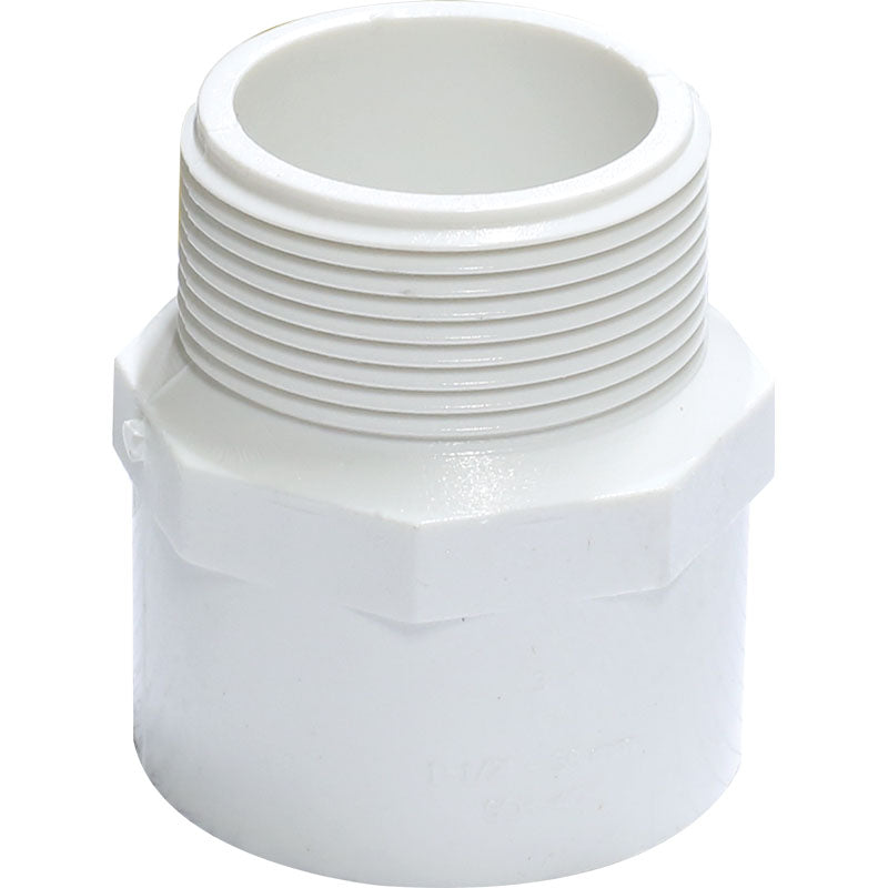 Adaptador macho PVC SCH40 11/2"