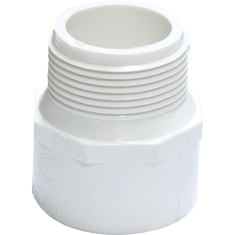 PVC Male Adapter SCH40 1 1/4"