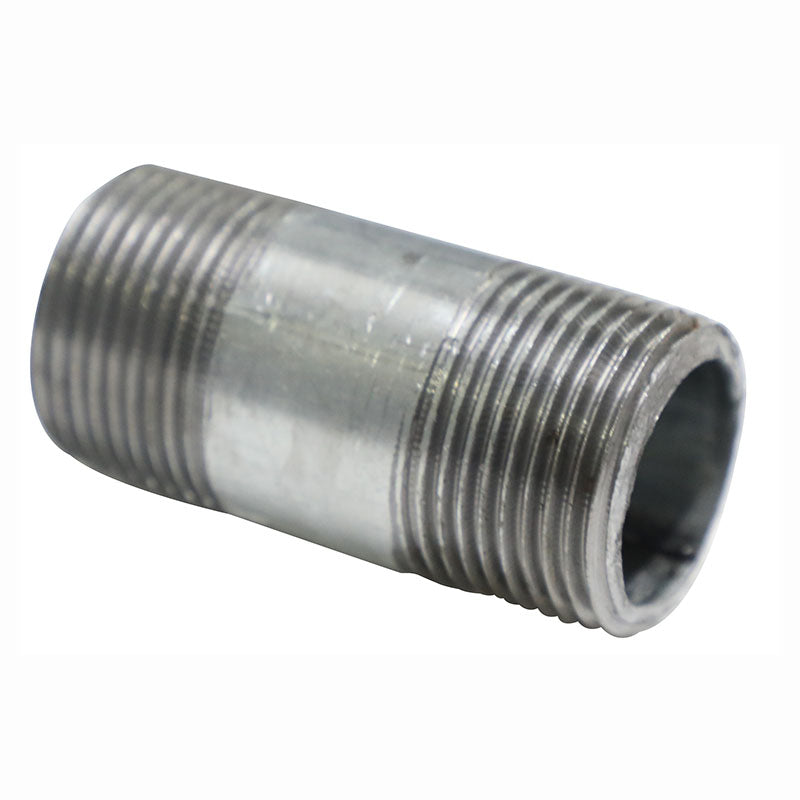Galvanized iron nipple 3/4" x 2"