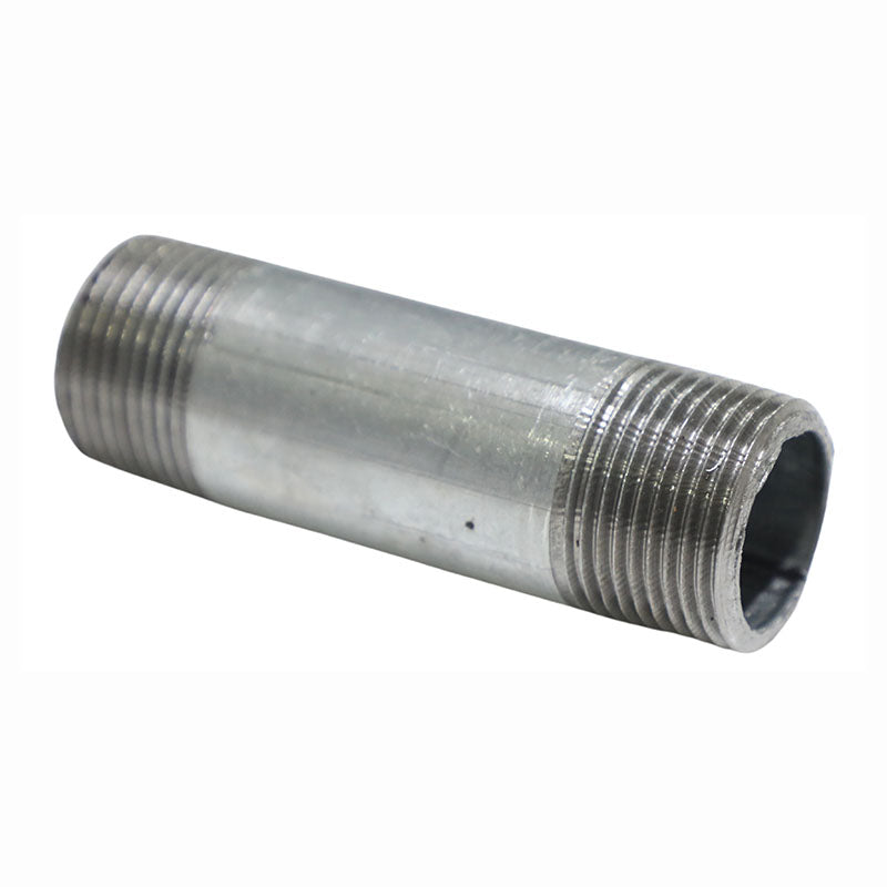 Galvanized iron nipple 3/4" x 3"
