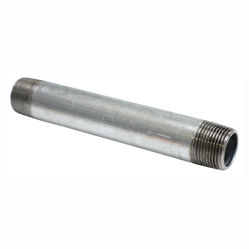 Galvanized iron nipple 3/4" x 6"