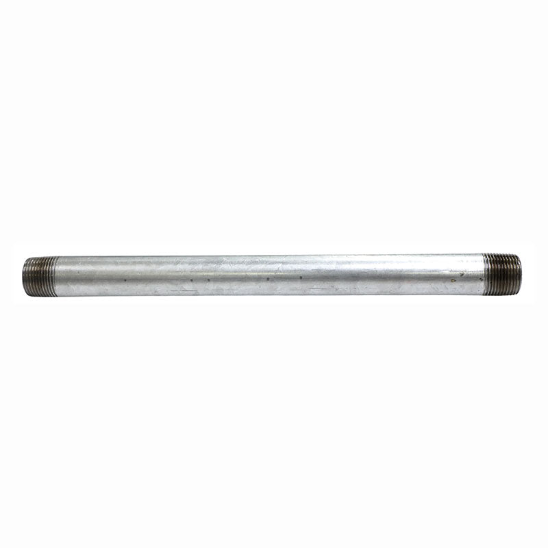 Niple hierro galvanizado 3/4" x 12"
