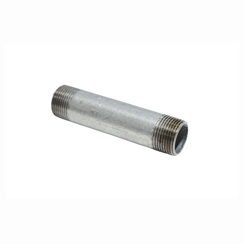 Galvanized iron nipple 3/4" x 4"