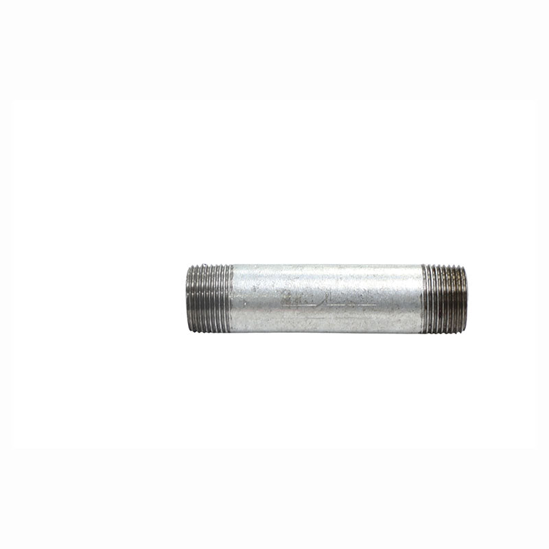 Galvanized iron nipple 3/4" x 4"