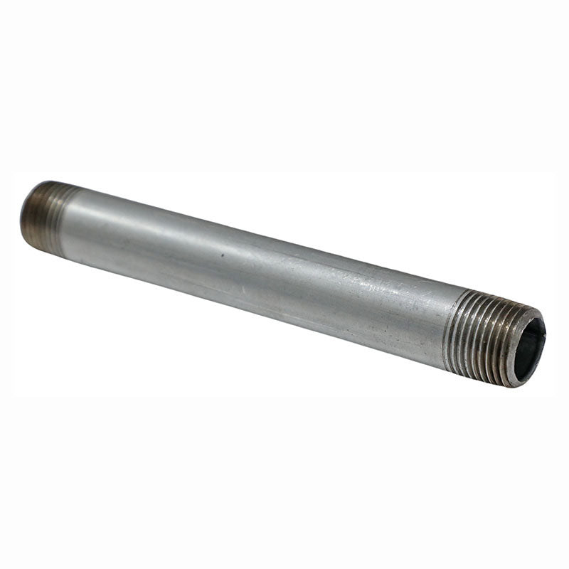 Galvanized iron nipple 1/2" x 6"