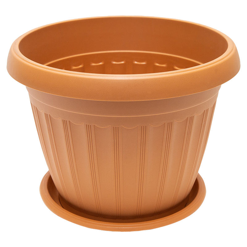 Terracotta dawn plastic pot 29 x 22 cm