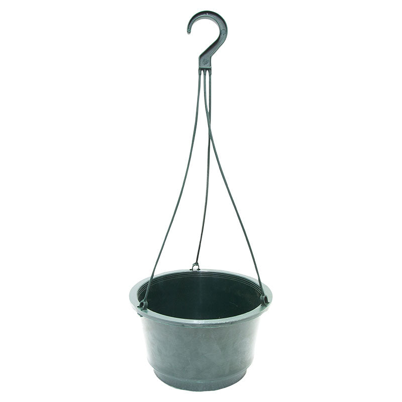 Maceta colgante plástica verde