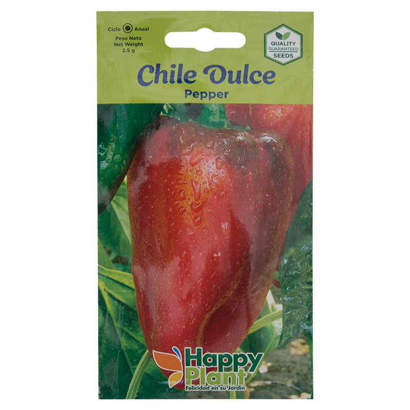 Semillas de chile dulce