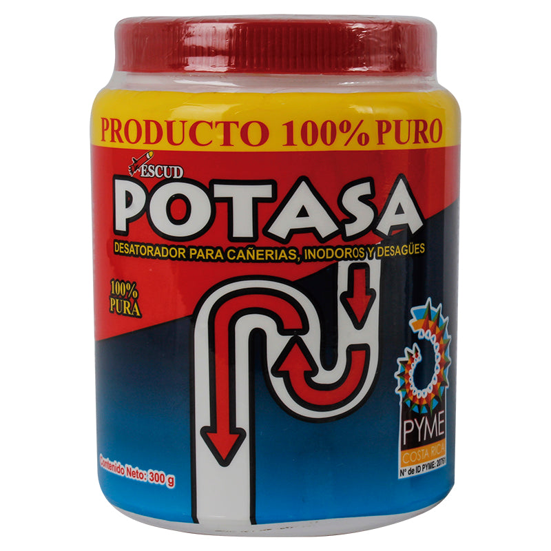 Potasa granulada 300 g