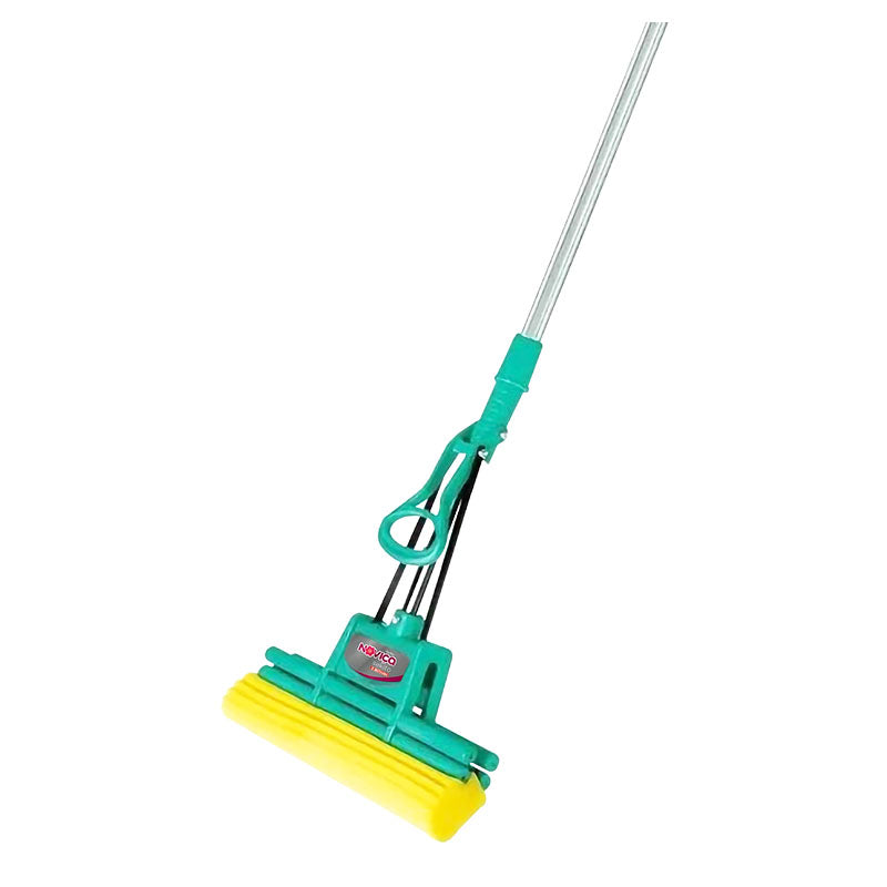 Absorbent sponge mop, plastic handle, 120 x 42 cm