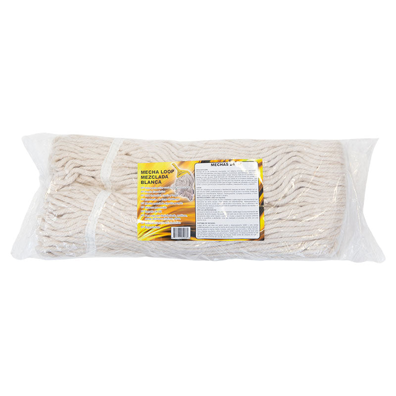 Rayon and cotton wick 500 g white