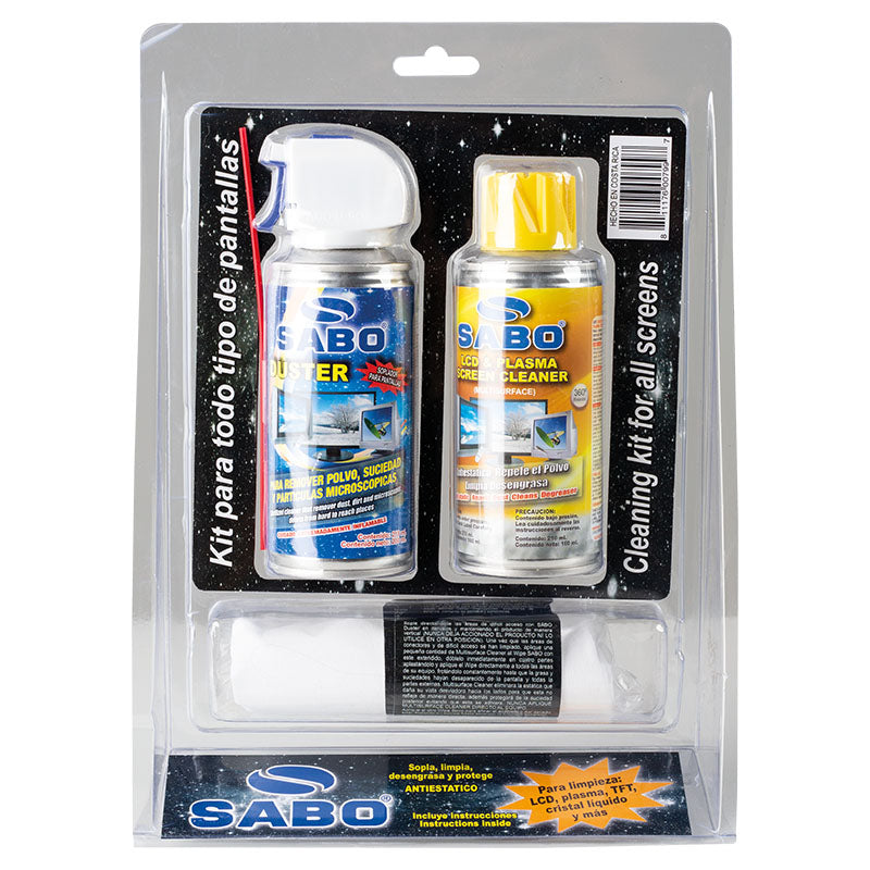 Multi-surface cleaning kit