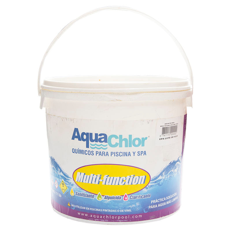 Multifunción para piscinas granulado 5 kg Aquachlor