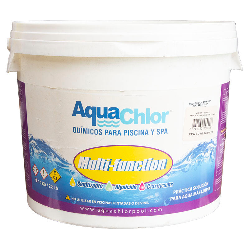 Multi-function Granulated Pool Chlorine 10 kg Aquachlor