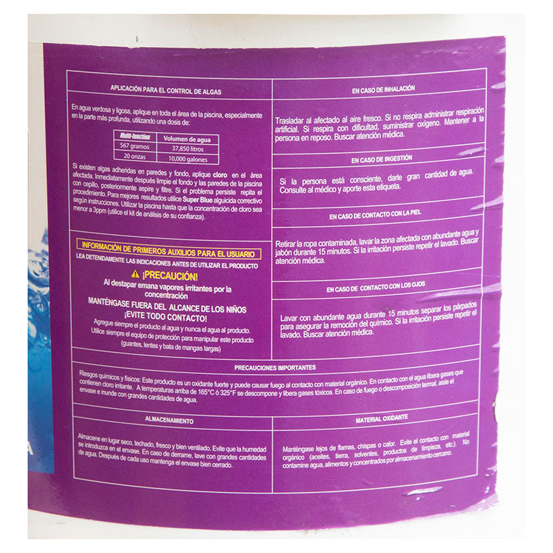 Multi-function Granulated Pool Chlorine 10 kg Aquachlor