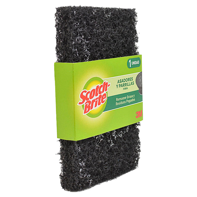 Black scrubber pad