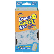 Eraser Daddy Zero Scratch Sponge, 2-Piece Set, Scrub Daddy