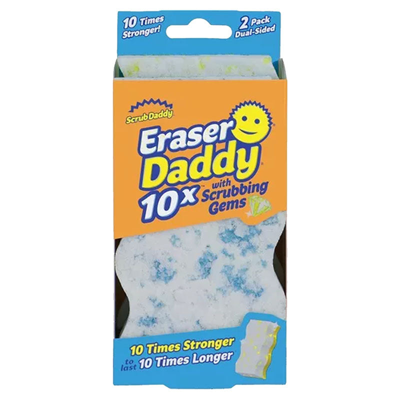 Eraser Daddy Zero Scratch Sponge, 2-Piece Set, Scrub Daddy