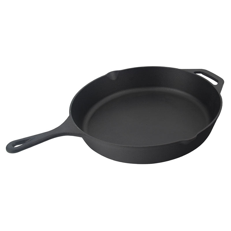 Cast iron paella pan