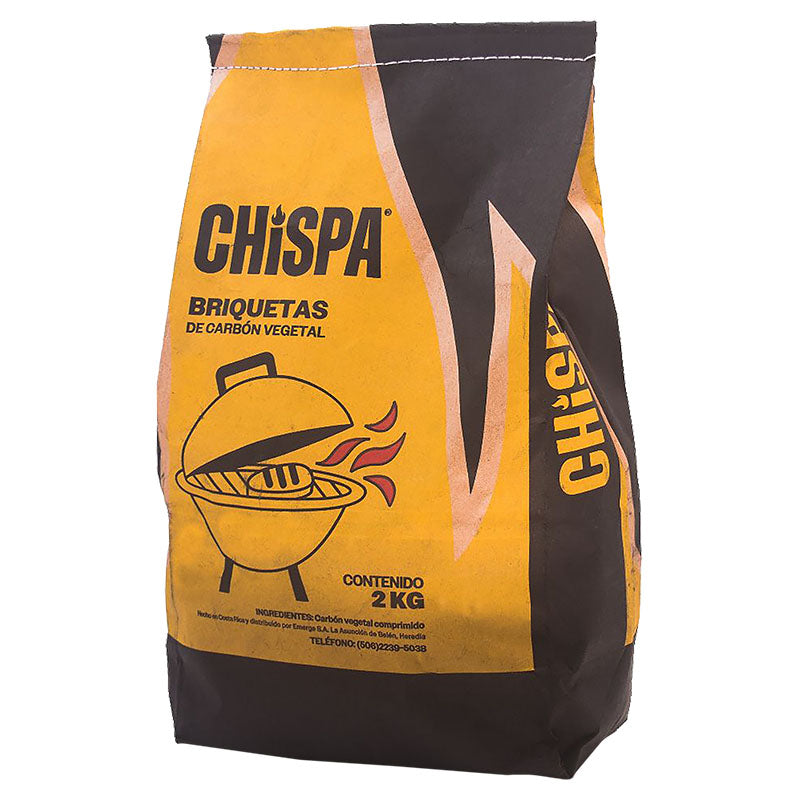Briquetas 100% vegetal Chispa 2 kg