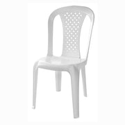 Home Pro white plastic chair