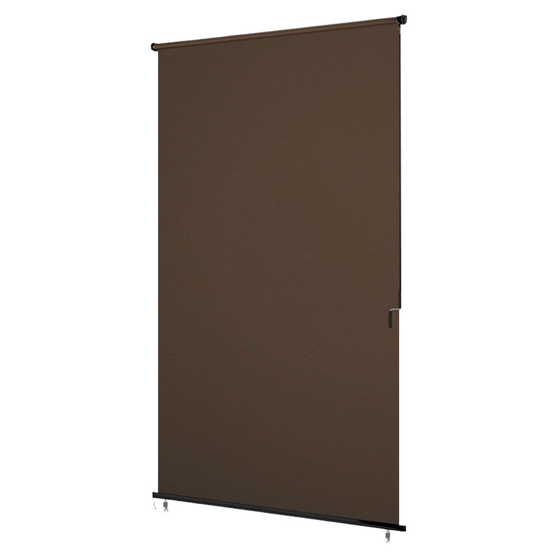 Rectangular vertical awning 2 x 3 m brown waterproof