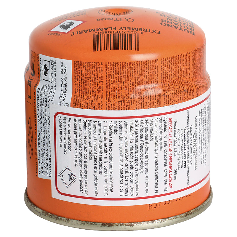 Cilindro de gas 190 g