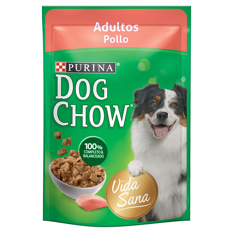 Dog chow pouch pollo adultos 100 g