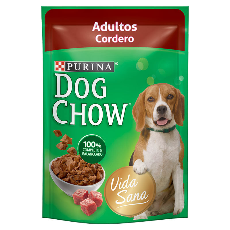 Dog chow pouch cordero 100 g