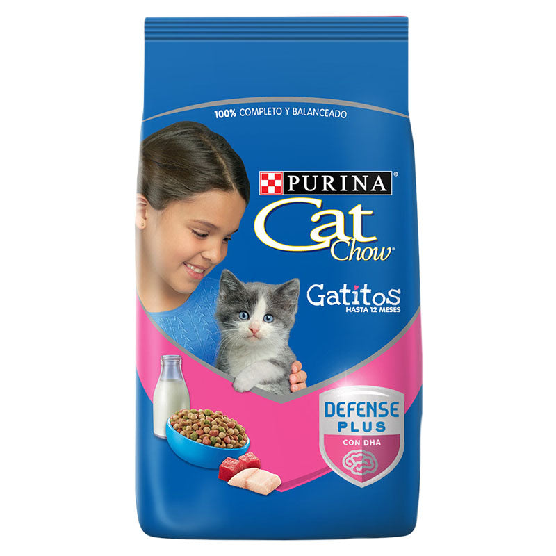 Alimento cat chow gatitos Defense Plus 500 g