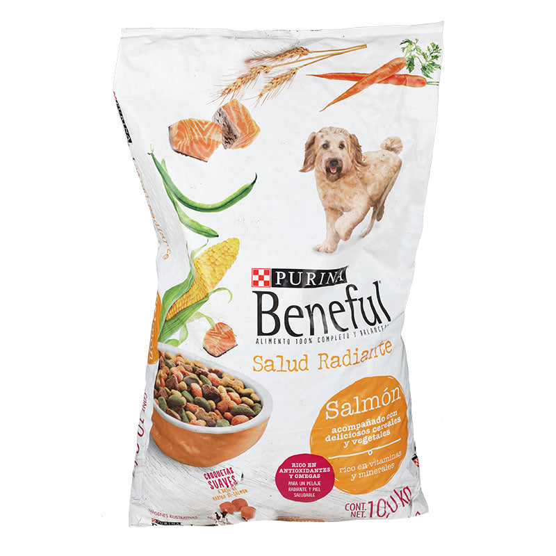 Alimento Beneful con salmón 10 kg