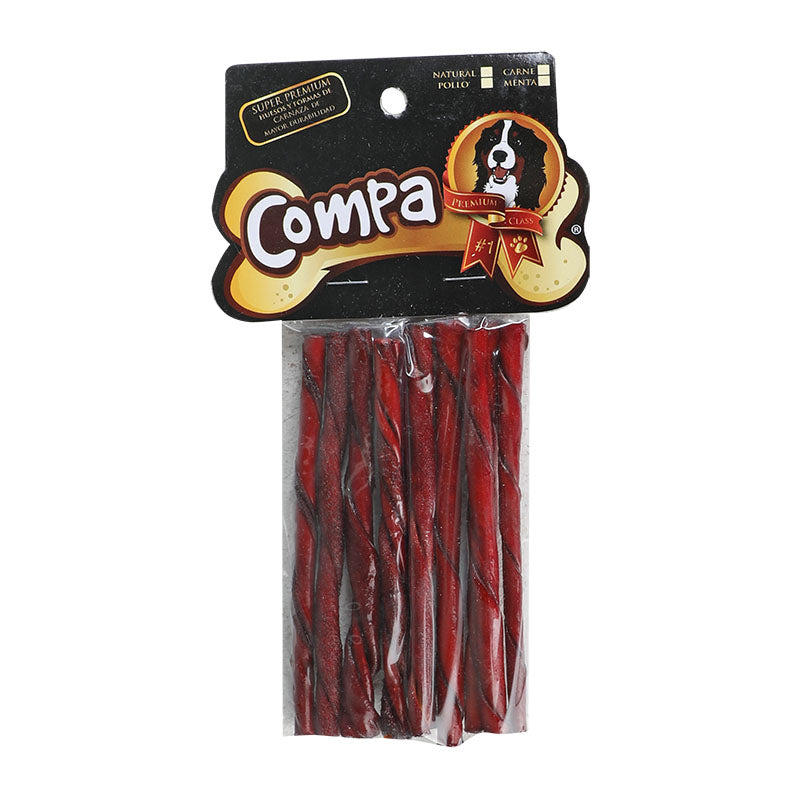 Hueso Compa para perro twist sabores varios