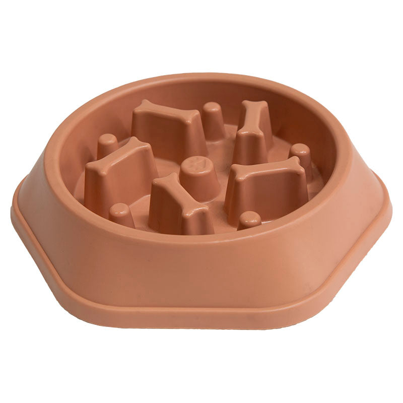 Anti-reflux pet food bowl, various colors