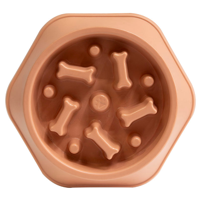 Anti-reflux pet food bowl, various colors
