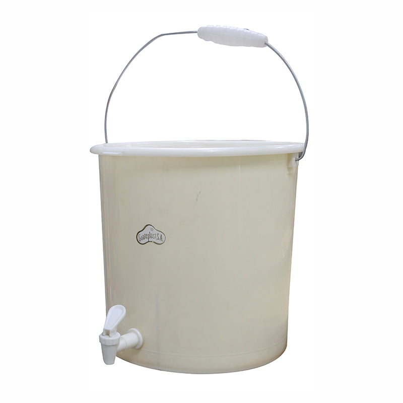 Cubeta con dispensador 15 litros