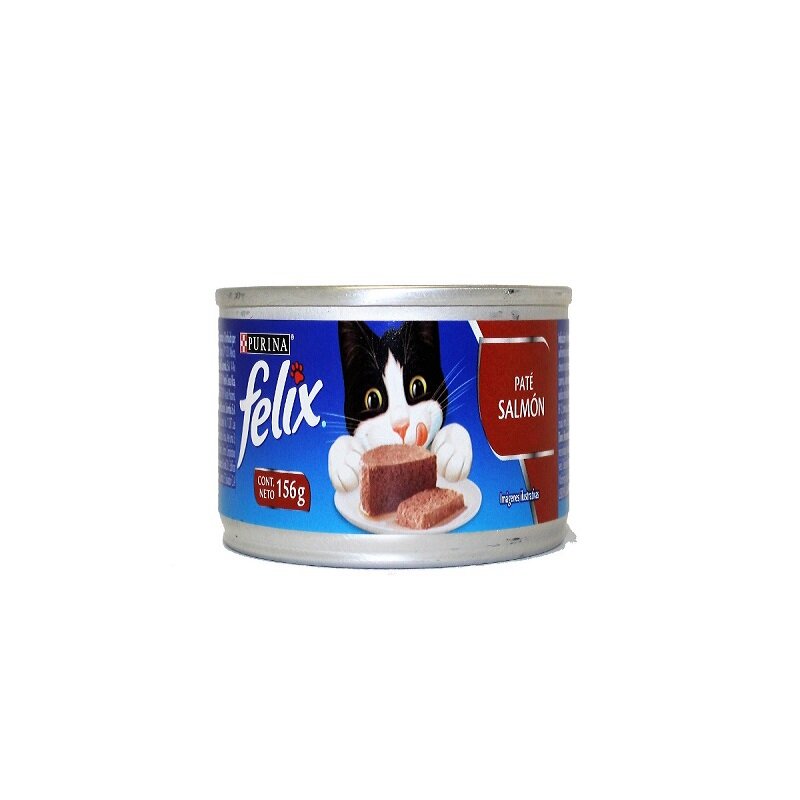 Alimento húmedo Felix Salmón lata 156 g