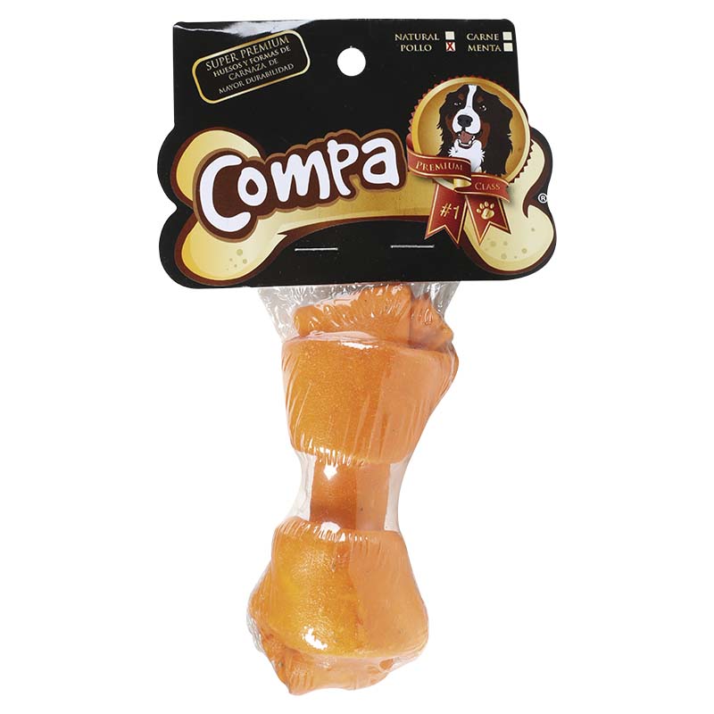 4" natural pet bone 1 pc