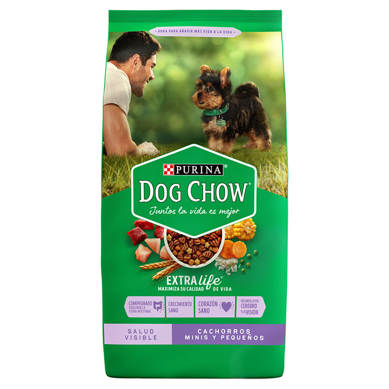 Alimento para perros cachorros croqueta pequeña 4 kg