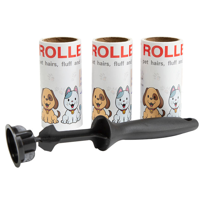 Set of 3 lint roller refills, 180 sheets (60 per roll)