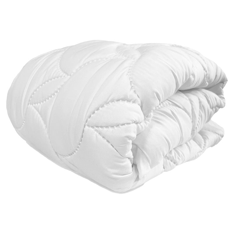 Cubrecama duvet Relaxtech king microfibra blanco liso