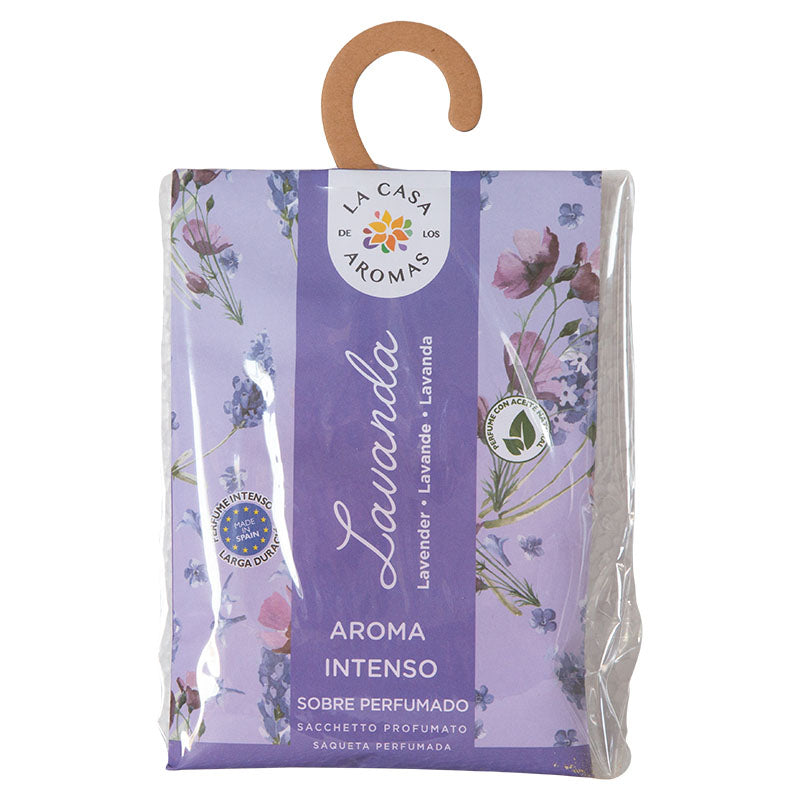 Sobre perfumado aromatizante lavanda