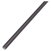 Brown grooved curtain rod 1" x 1.5 m