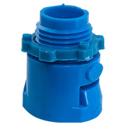 Conector conduflex PVC 1/2" azul