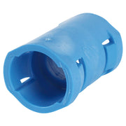 Conector conduflex PVC snap azul 3/4"