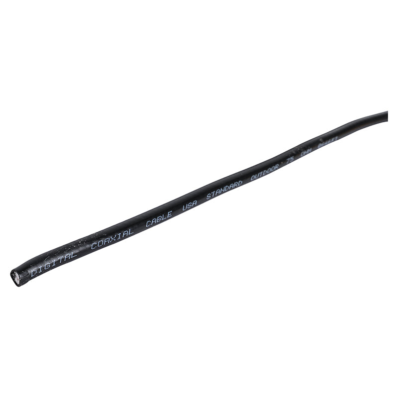 RG-6 coaxial cable black Miyako USA (price per meter)