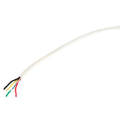 Cable para timbre multifilamento 22 AWG 4 hilos blanco Iflux (precio por metro)