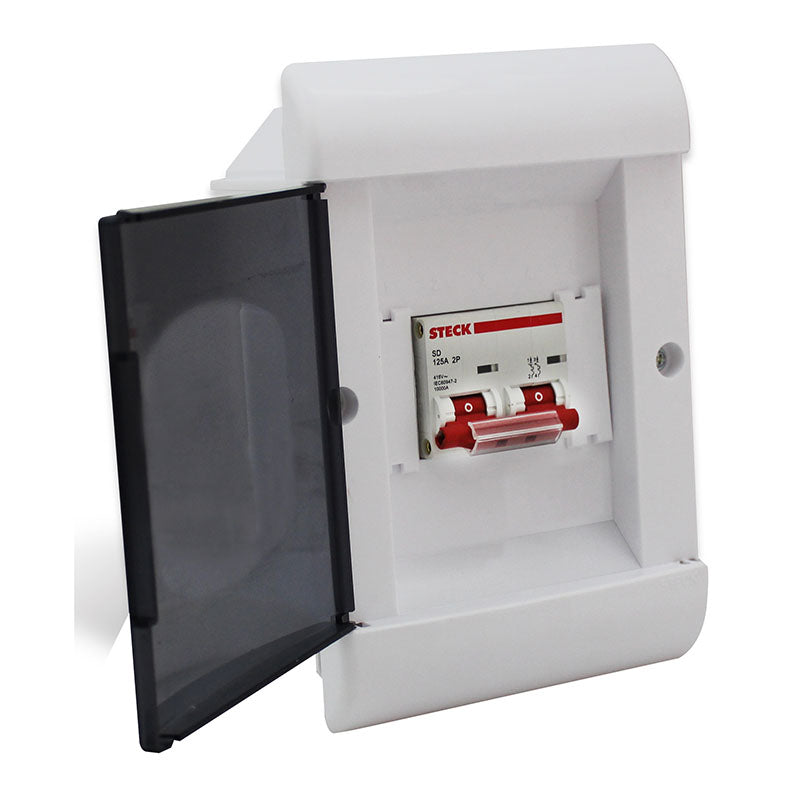 Interruptor 2 x 100 A con caja empotrar acometida principal