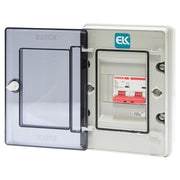 2 x 125 A switch with Steck main service entrance box